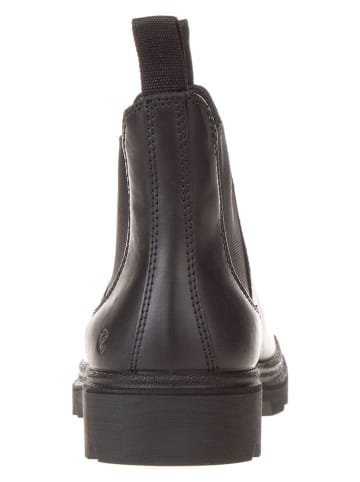 Ecco Leder-Chelsea-Boots "Grainer" in Schwarz