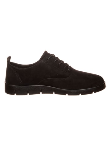 Ecco Leder-Sneakers in Schwarz