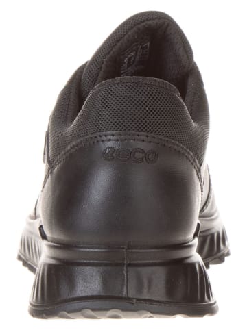 Ecco Skórzane sneakersy "Exostride" w kolorze czarnym