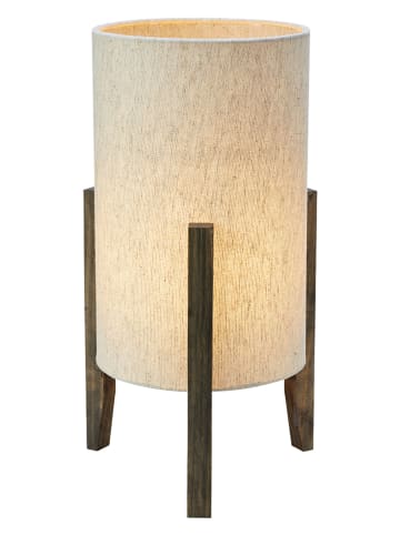 Marksljöd Tischleuchte "Eruca" in Braun/ Beige - (H)39 x Ø 21 cm