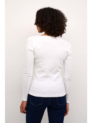 Kaffe Longsleeve wit