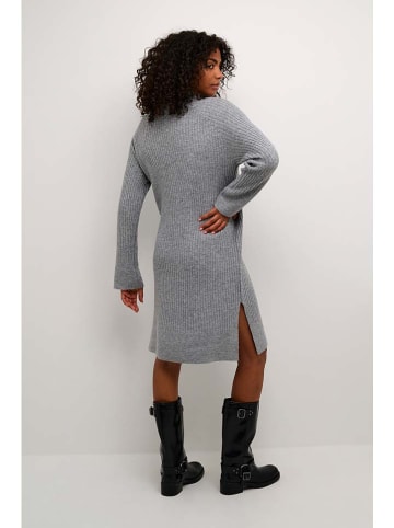 Kaffe Strickkleid in Grau