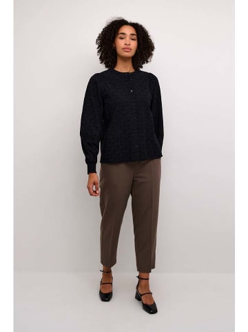 Kaffe Bluse in Schwarz