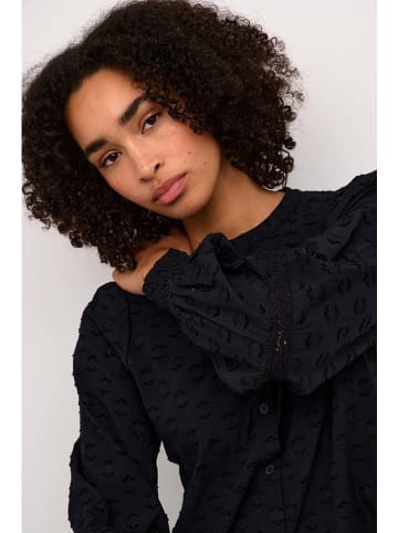 Kaffe Bluse in Schwarz