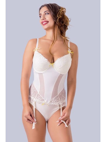 Valea Corsage "Cameron" in Weiß