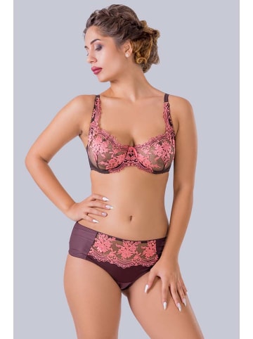 Valea Slip "Malika" pruimkleurig