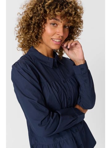 Cream Blouse donkerblauw