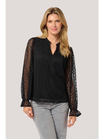 Cream Bluse in Schwarz