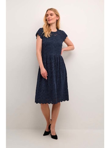 Cream Kleid in Dunkelblau