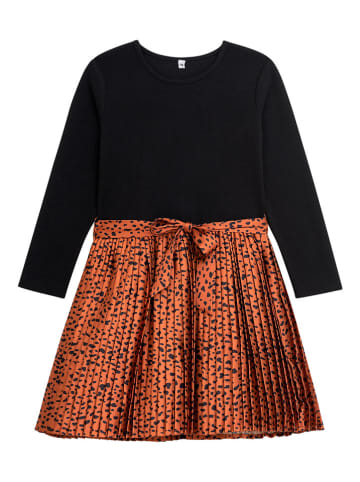 Danamade Kleid "Dleni" in Schwarz/ Hellbraun