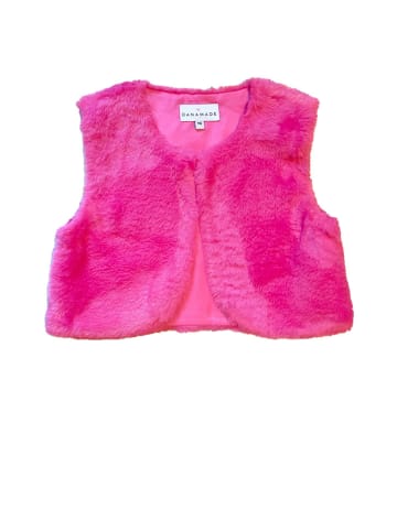 Danamade Teddygilet "Dhasel" roze
