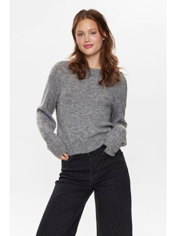 NÜMPH Pullover "Riette" in Grau