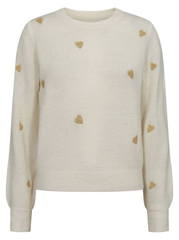 NÜMPH Pullover "Holly" in Creme