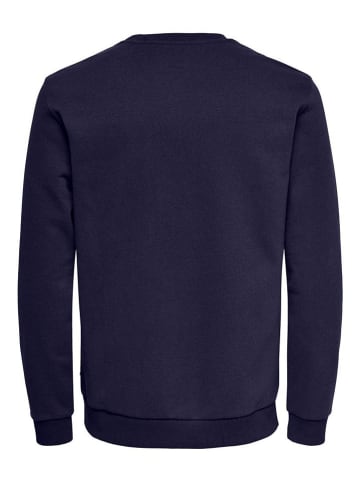 ONLY & SONS Sweatshirt "Ceres" in Dunkelblau