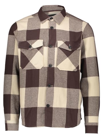 ONLY & SONS Koszula w kolorze brązowo-beżowym