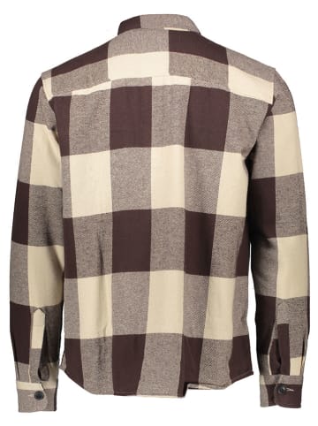 ONLY & SONS Hemd in Braun/ Beige