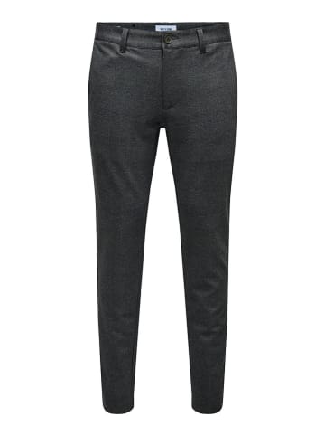 ONLY & SONS Spodnie chino "Mark" w kolorze antracytowym