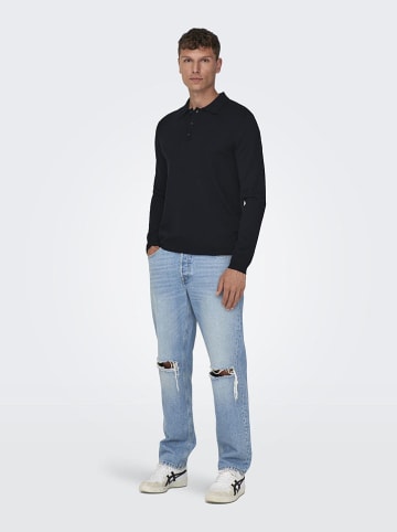 ONLY & SONS Poloshirt "Wyler" in Dunkelblau