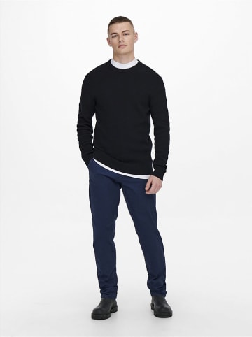 ONLY & SONS Pullover "Phil" in Schwarz