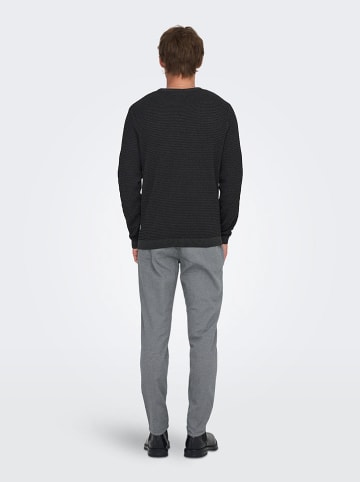 ONLY & SONS Pullover "Tapa" in Schwarz