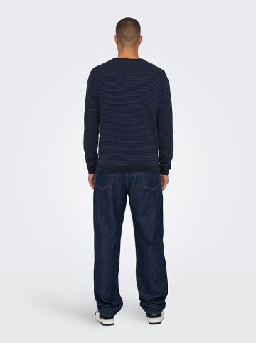 ONLY & SONS Pullover "Tapa" in Dunkelblau
