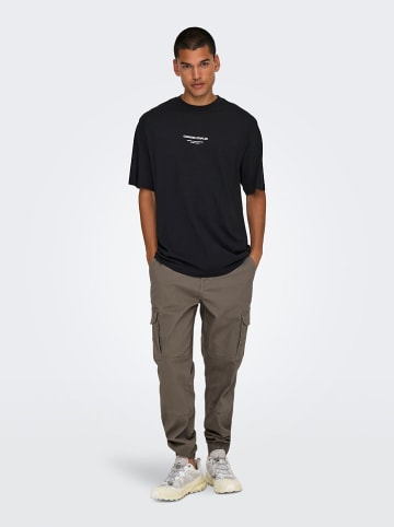 ONLY & SONS Cargohose "Carter" in Taupe