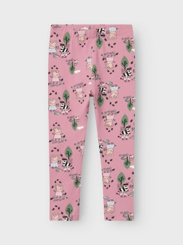 name it Legginsy "Ordama" w kolorze jasnoróżowym