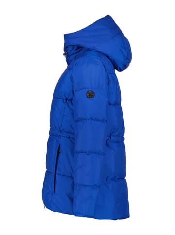 LUHTA Doorgestikte jas "Hossa" blauw
