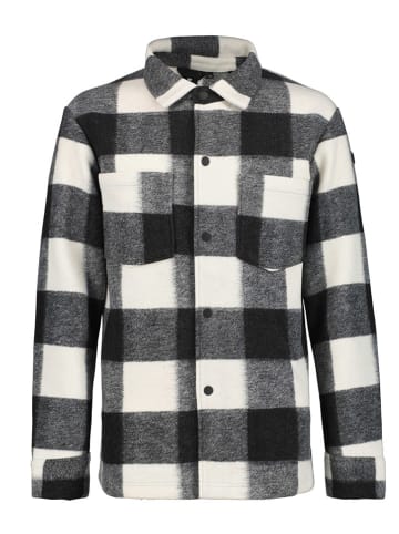 LUHTA Hemdjacke "Haapavesi" in Schwarz/ Weiß