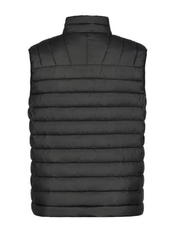 LUHTA Doorgestikte bodywarmer "Kangas" zwart