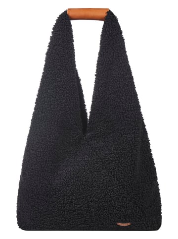 LUHTA Schoudertas "Orvio" zwart - (B)38 x (H)32 x (D)10 cm