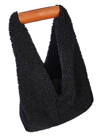 LUHTA Schoudertas "Orvio" zwart - (B)38 x (H)32 x (D)10 cm