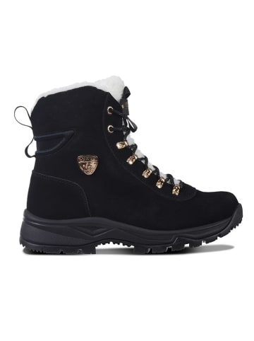LUHTA Leder-Winterboots "Mukava" in Schwarz