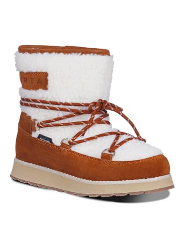 LUHTA Winterboots "Nauttiva" wit/lichtbruin