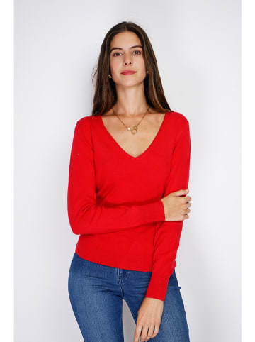 William de Faye Pullover in Rot
