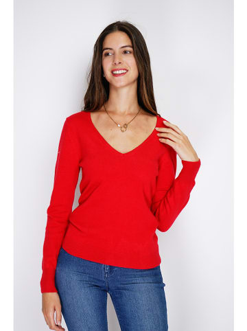 William de Faye Pullover in Rot