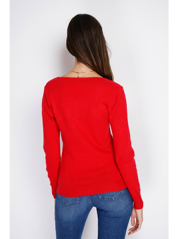William de Faye Pullover in Rot