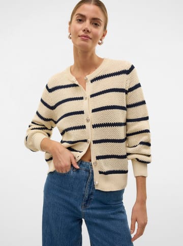Vero Moda Kardigan w kolorze beżowym
