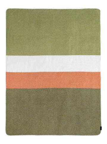 Remember Wohndecke "Muck" in Grün - (L)200 x (B)150 cm