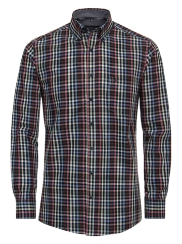 CASAMODA Blouse - comfort fit - zwart/meerkleurig