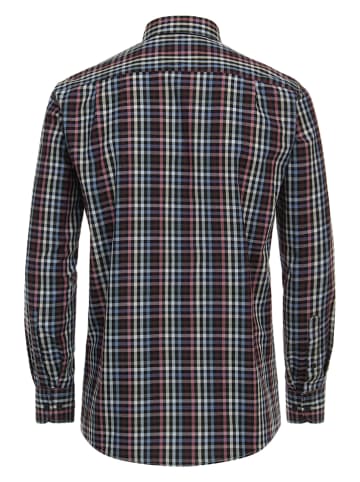 CASAMODA Blouse - comfort fit - zwart/meerkleurig