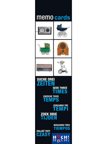HUCH! Memospiel "Zeiten" - ab 6 Jahren