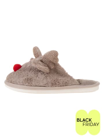 Confly Pantoffels taupe