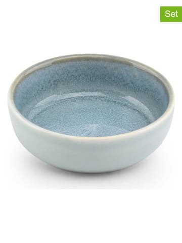 Salt and Pepper 4er-Set: Salatschalen "Nuo" in Hellblau - (H)3 x Ø 9 cm