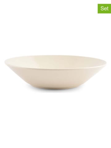 Salt and Pepper 6er-Set: Salatschalen "Icon" in Creme - (H)5 x Ø 21 cm