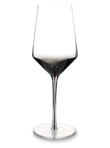 Salt and Pepper Kieliszki (2 szt.) "Secrets" w kolorze szarym do wina - 510 ml