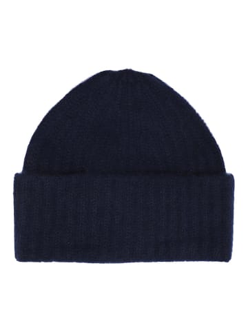 Zwillingsherz Kasjmieren beanie donkerblauw