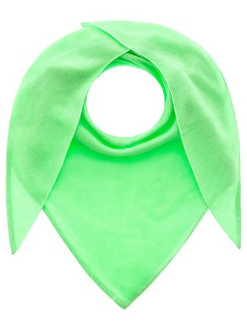 Zwillingsherz Kasjmieren driehoekige doek groen - (L)175 x (B)120 cm