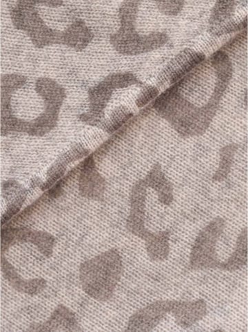 Zwillingsherz Kaschmir-Dreieckstuch in Grau - (L)175 x (B)120 cm