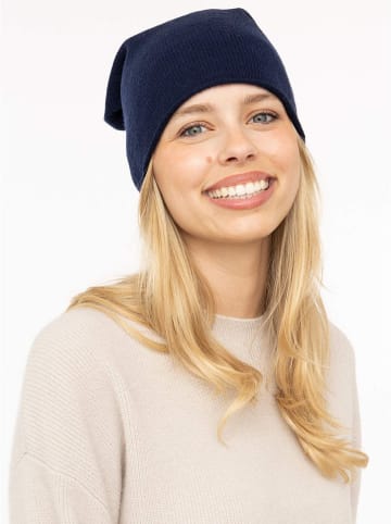 Zwillingsherz Kasjmieren beanie donkerblauw